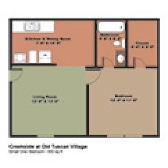 Floorplan - Stone Fountain Apartments