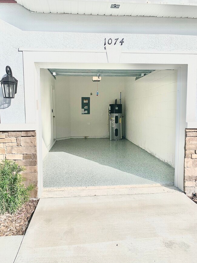1 car Garage comes with App operated remote and 3 dedicated parking additional - 1074 Amber Leaf Trail