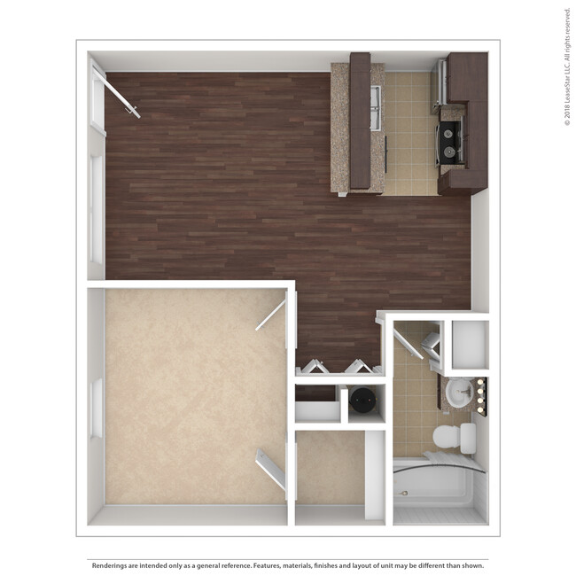 Floorplan - Tamarind Bay Apartments