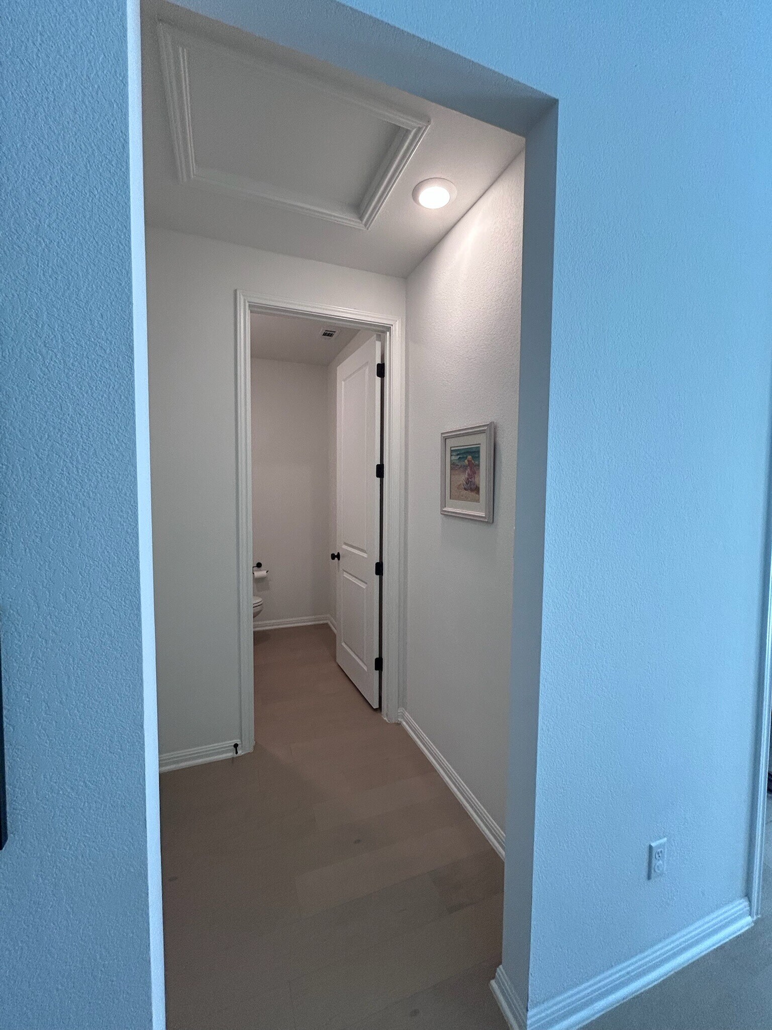 Guest restroom and understairs storage. - 517 Moonlit Stream Pass