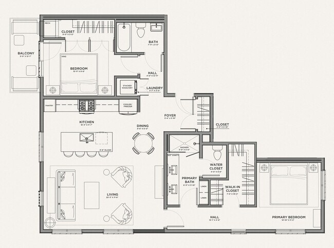 Floorplan - One West Drive