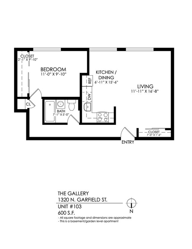 Floorplan - The Gallery