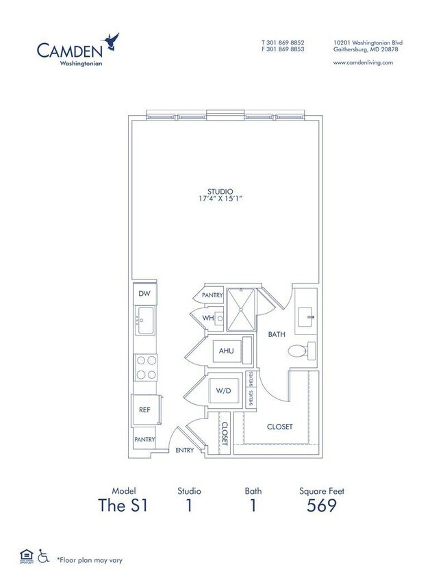 Floorplan - Camden Washingtonian