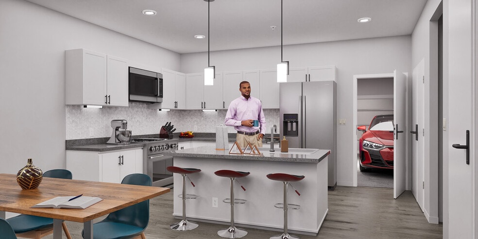 Kitchen - Tribeca Townhomes