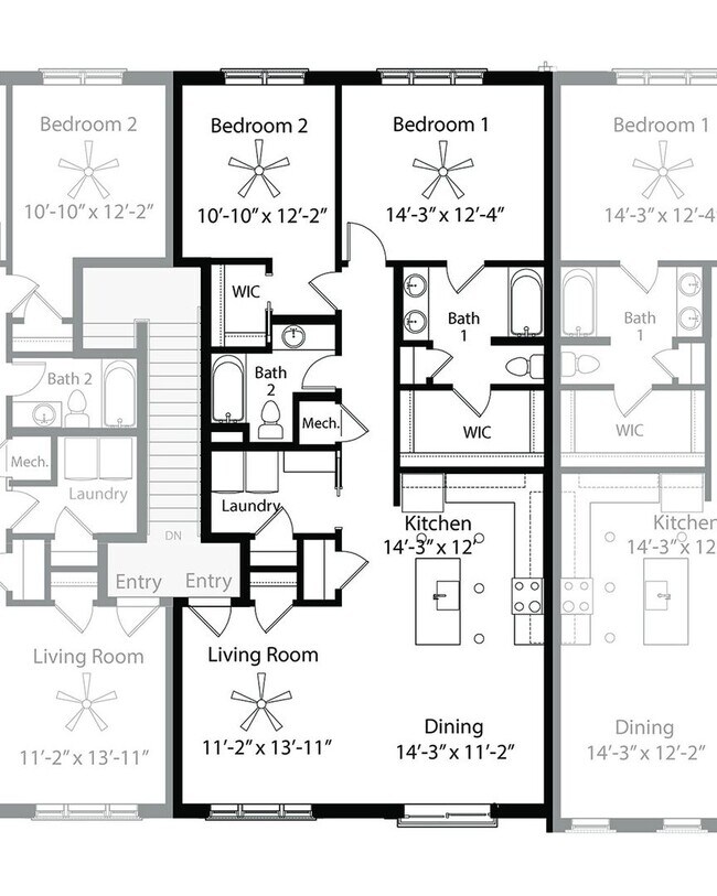 Primary Photo - 2022-BUILT BURKITT COMMONS CONDO WALKABLE ...