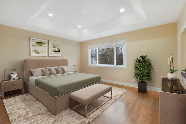 Staged Bedroom - 470 Green Bay Rd