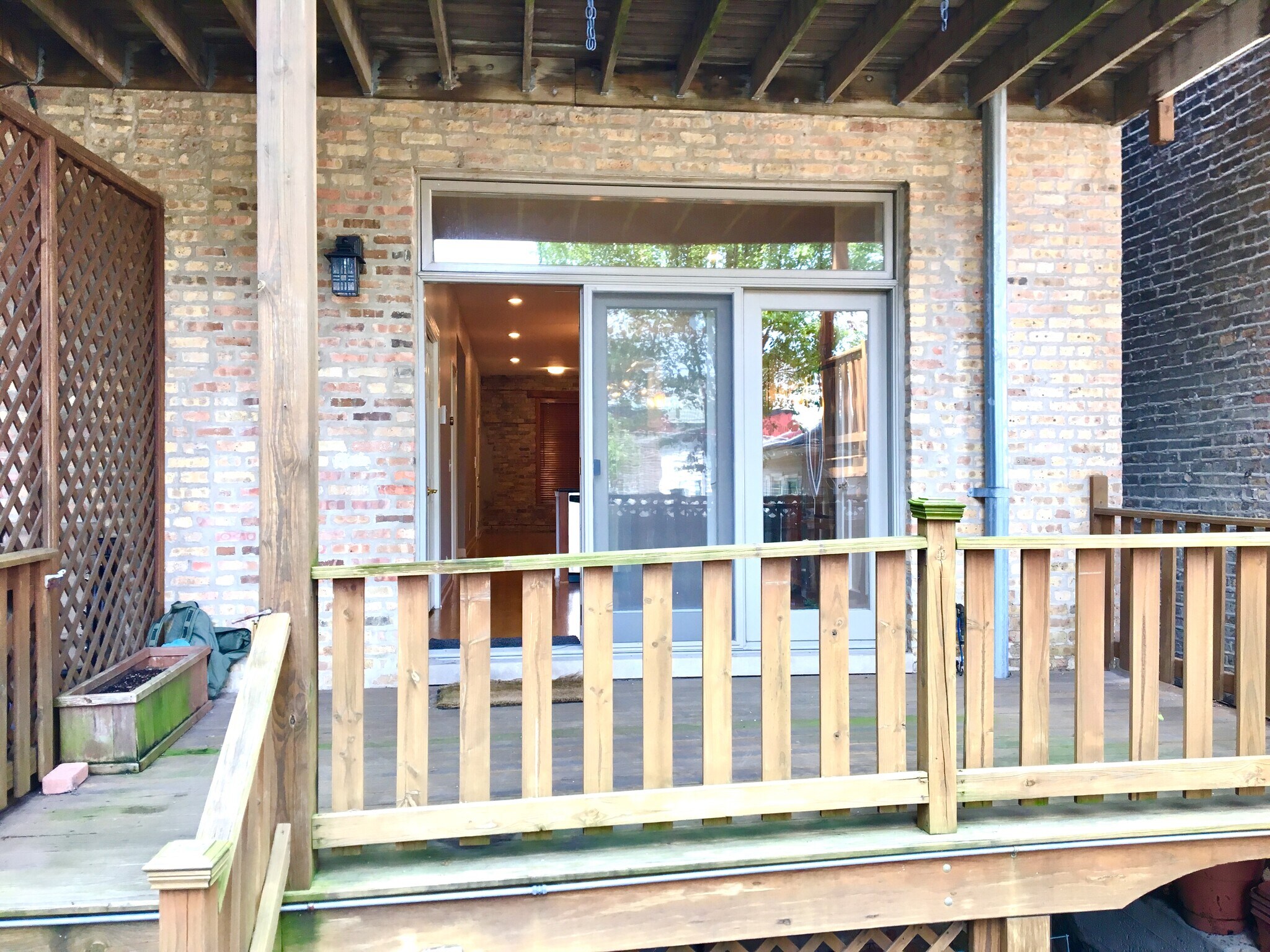 1st Floor private deck - 743 N Wolcott Ave