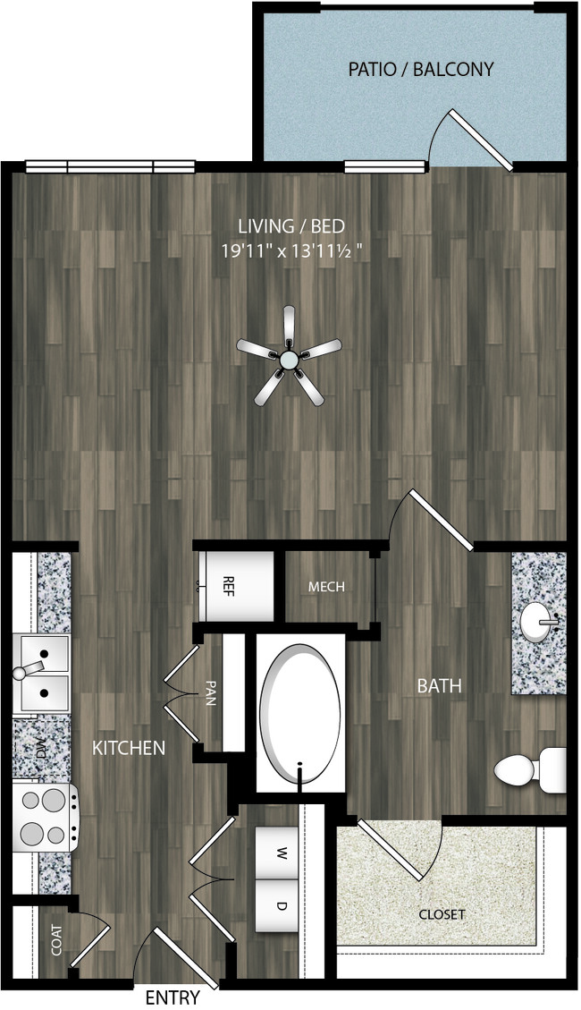 Floorplan - Oaks 55