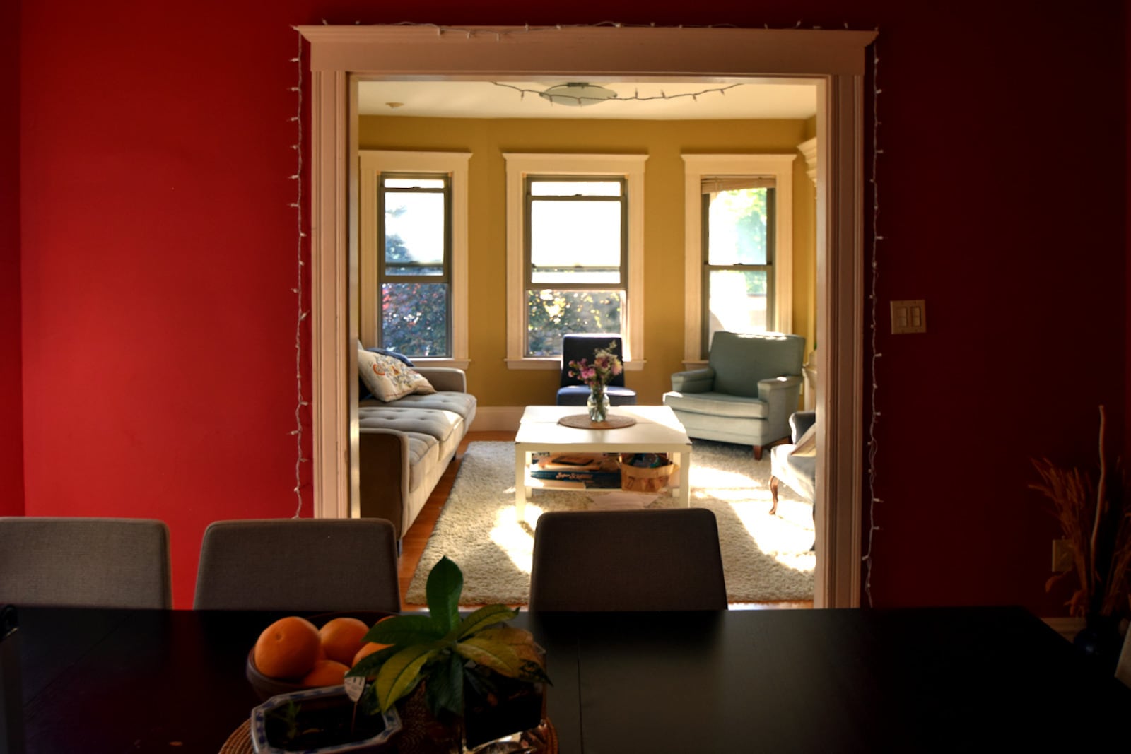 Burgundy Dining Room - 51 Russell Rd
