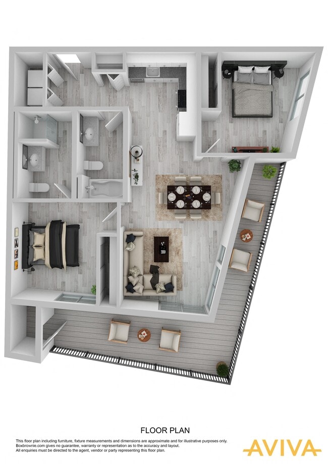 Floorplan - AVIVA Apartments