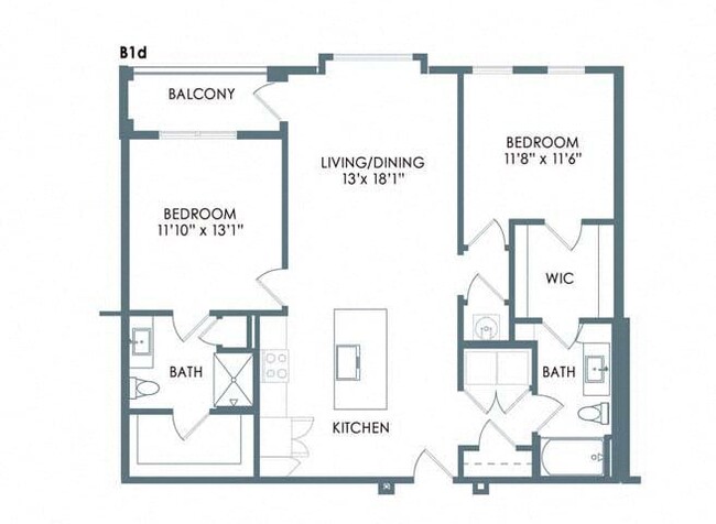 Floorplan - Meeder Flats Apartment Homes