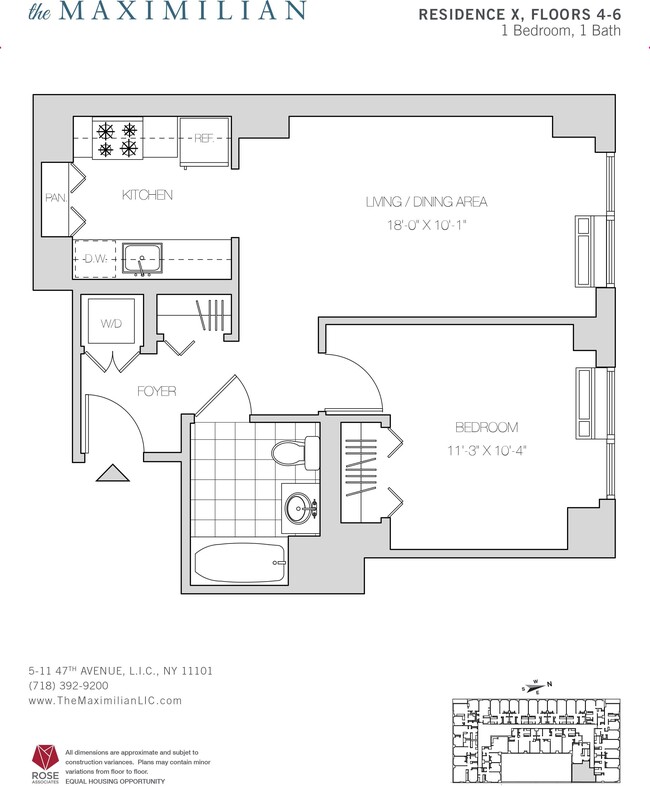 Floorplan - The Maximilian