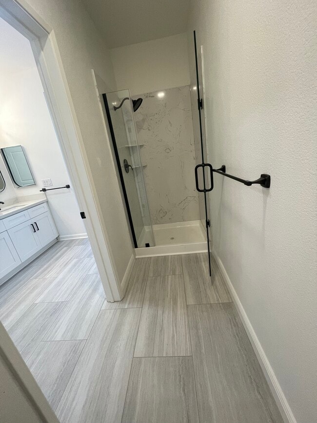 All new shower stall and flooring - 1 Crescent Way
