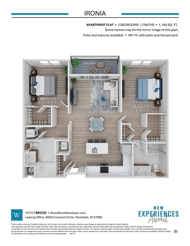 Floorplan - Woodbrook at Randolph