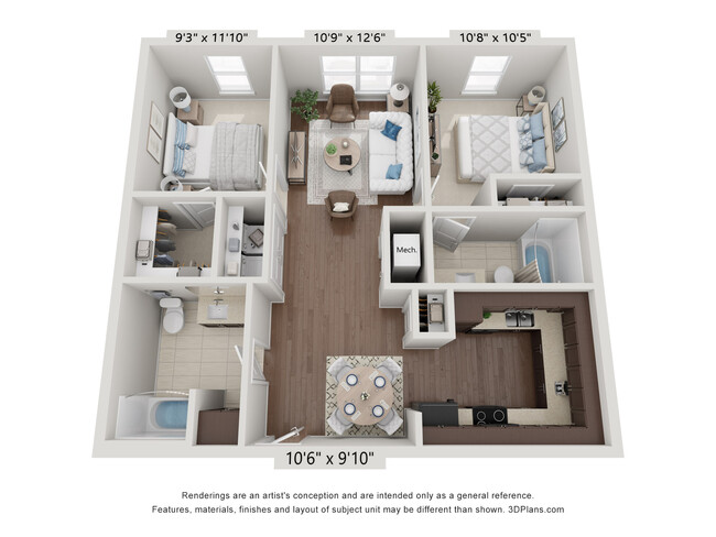 Floorplan - K Avenue Lofts