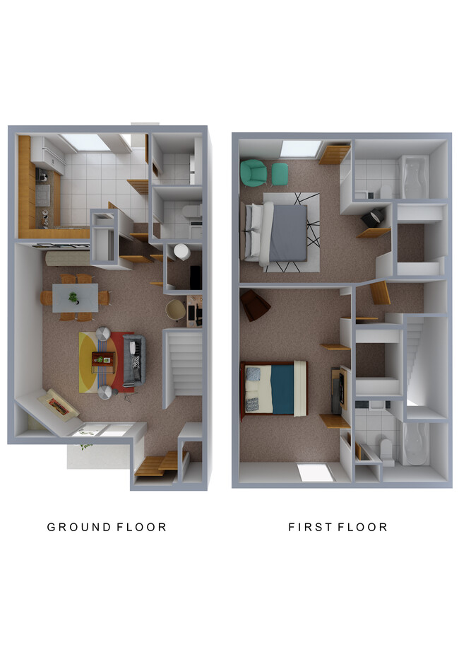 Floorplan - Chantry Village Luxury Apartments