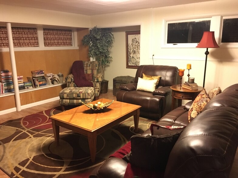 Lower level family room - 1815 E Park Ave