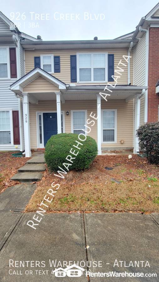 Spacious and Upgraded 3 Bedroom Townhome 926 Tree Creek Blvd