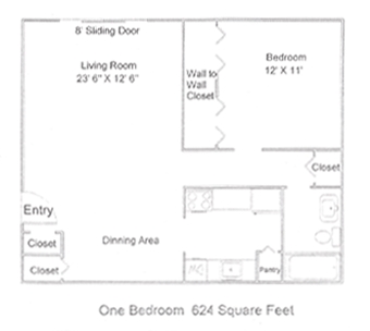 1BR/1BA - Greenbriar Hills Apartments