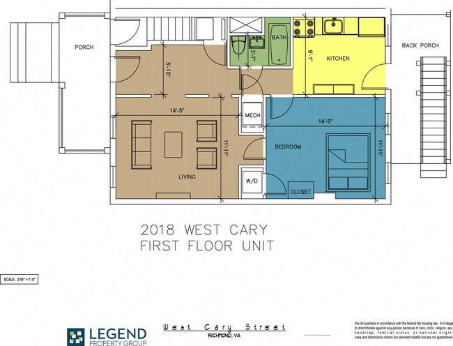 Floorplan - The Row at Cary Place