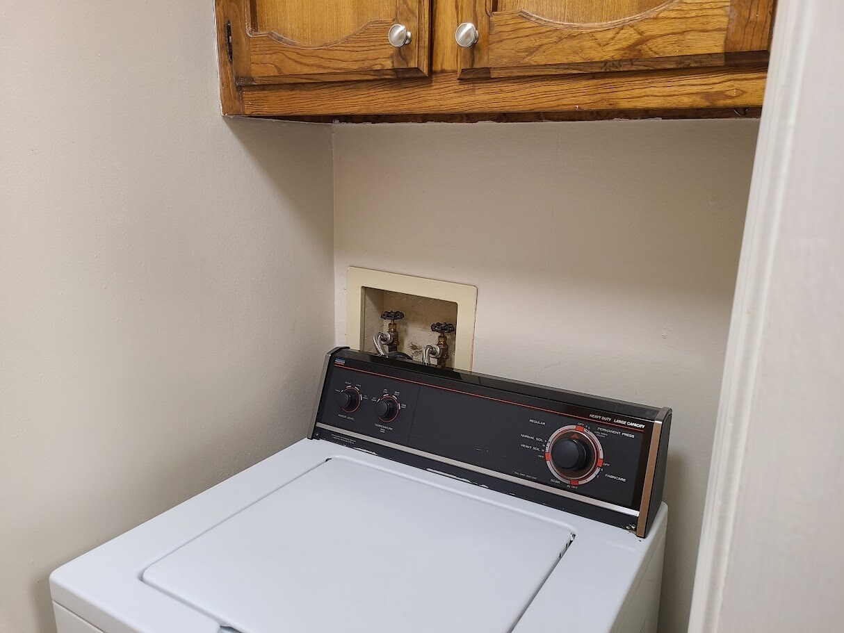 Laundry room with included washer - 12439 Coursey Blvd
