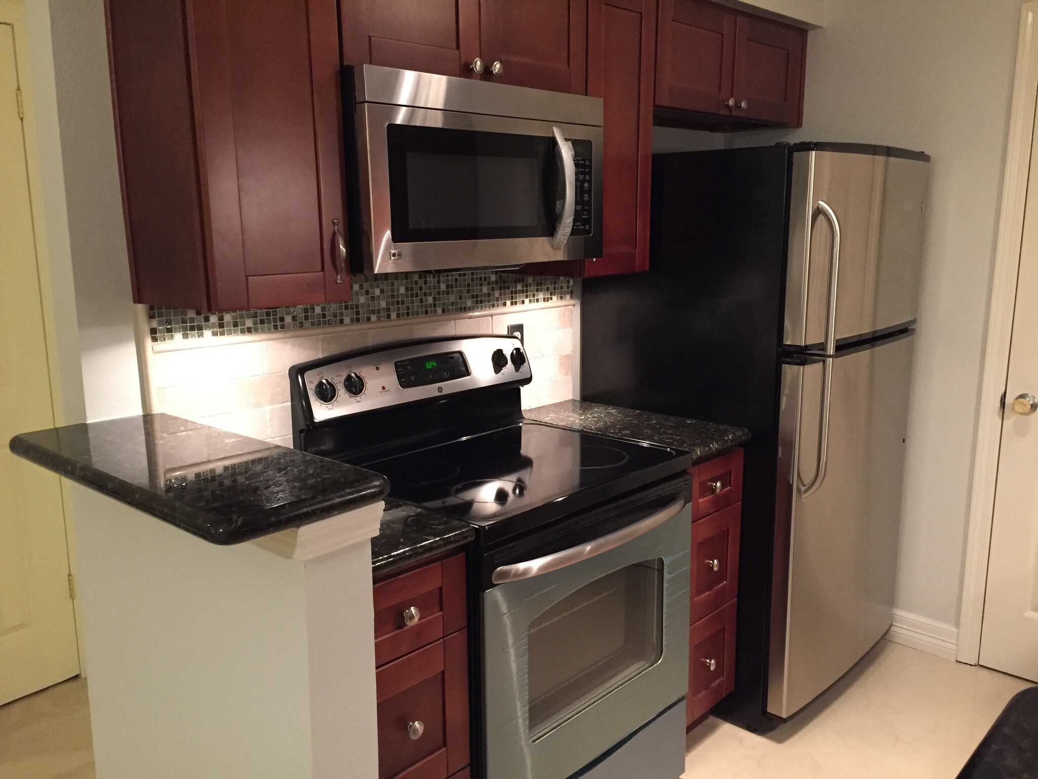 Stainless steel appliances - 7555 Katy Freeway