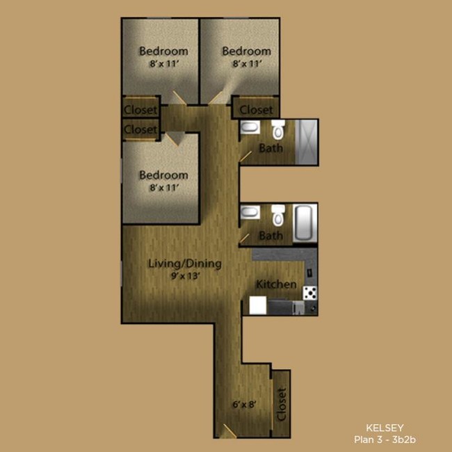 Floorplan - Kelsey