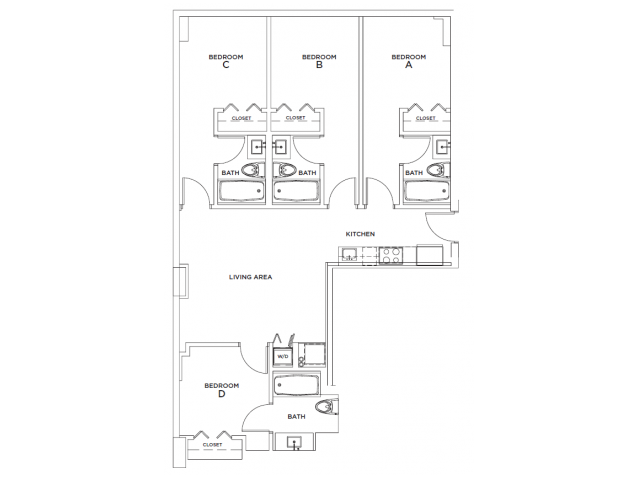 4B - The One at University City - Student Housing