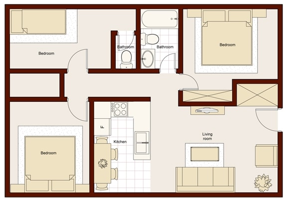 3BR/1.5BA - Bingham Square