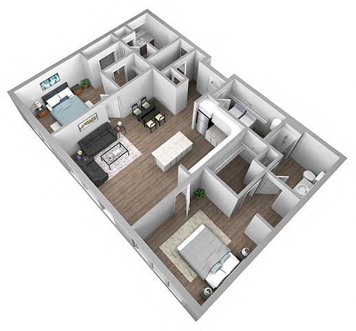 Floorplan - The Encore at Ingram Manor