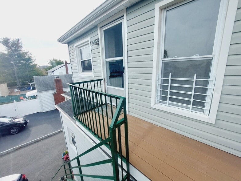 2nd private entrance with balcony - 218 Passaic Ave