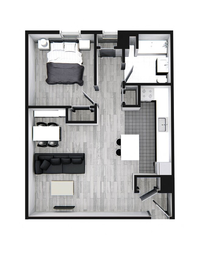 Floorplan - Clinton Street Lofts