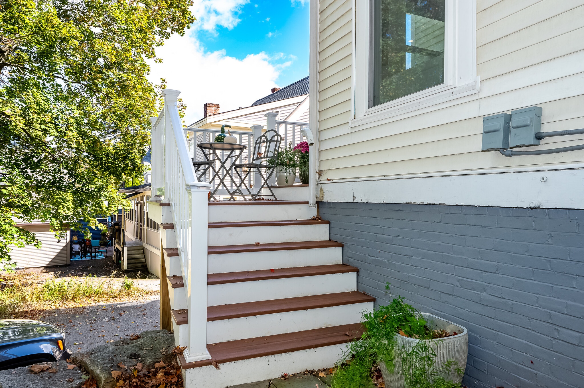 Private back entrance - 229 Miller Ave