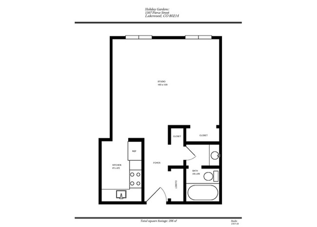 Floorplan - Holiday Gardens