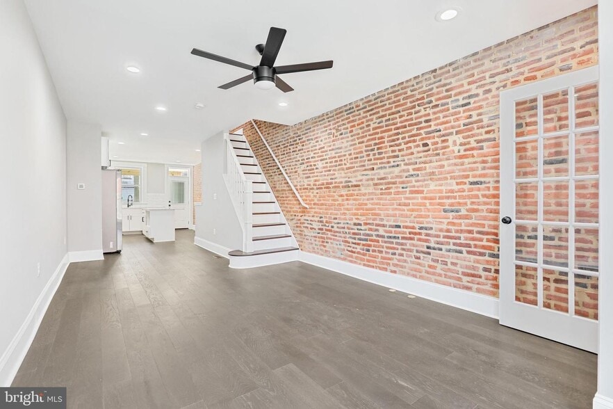 Living Room showing the stairs (1 of 2) - 263 S Robinson St