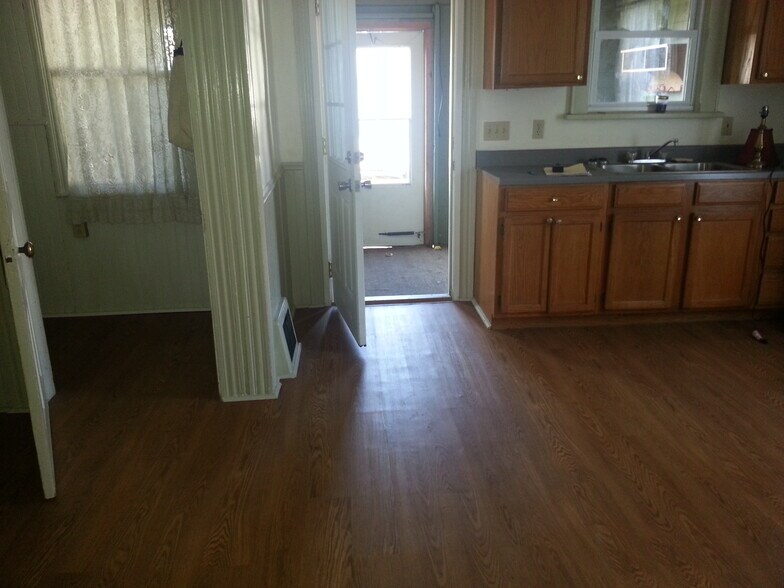 kitchen/back porch and rear entrance - 341 Summerhill Ave