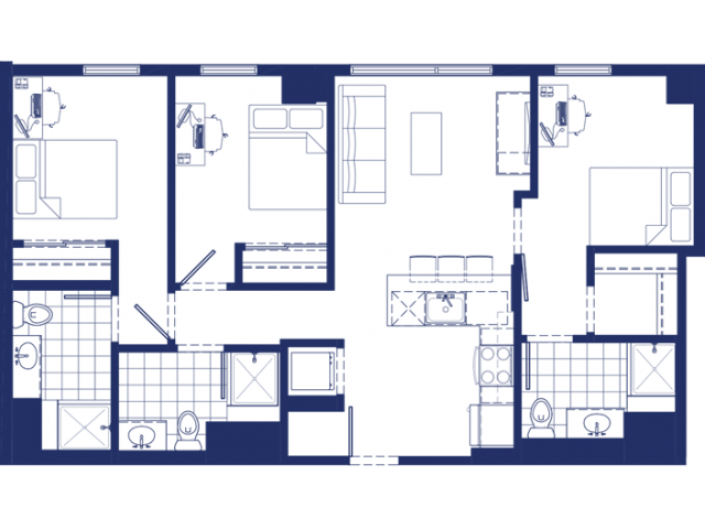 3 Bed, 3 Bath Classic A - Yugo Tucson Campus