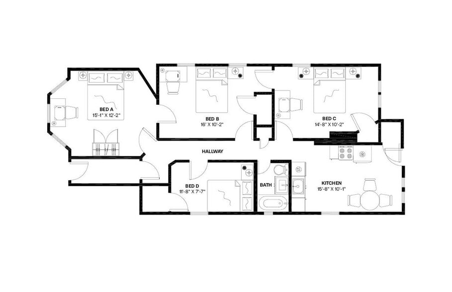 Building Photo - Room in Shared 4 bed/1 bath home in Roxbury