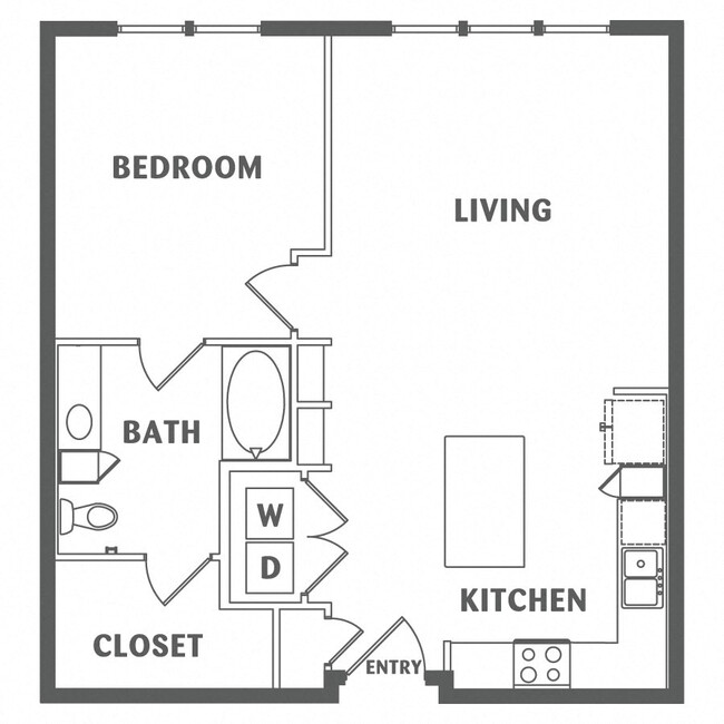 Floorplan - Southtown Flats