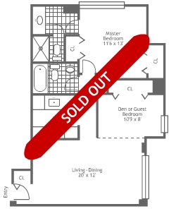 2BR/2BA - The Metropolitan Condos