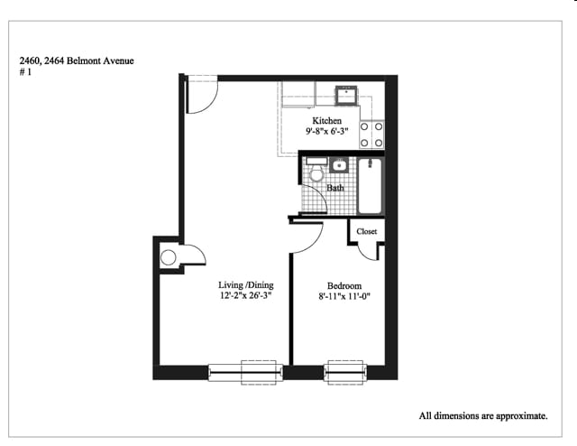 1BR/1BA - Little Italy/Fordham University Gardens