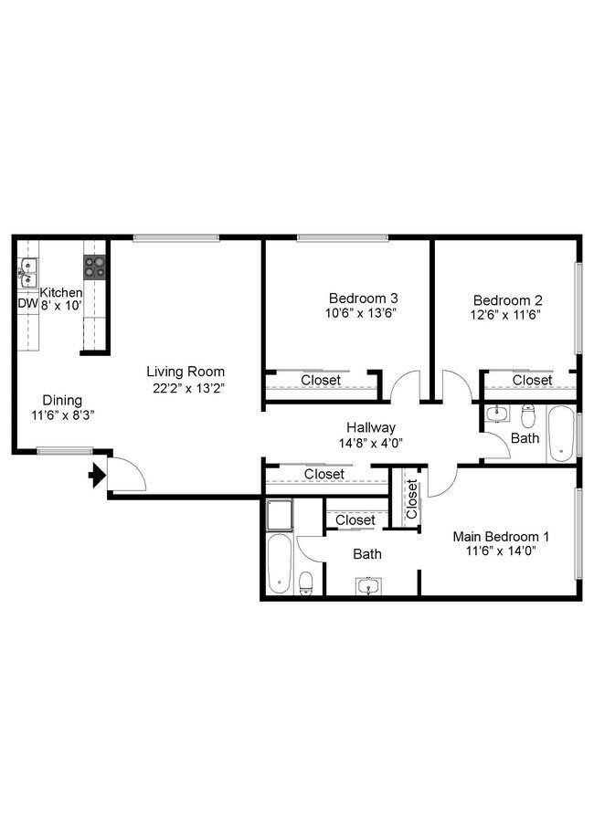 Floorplan - Langdon Park at West Covina