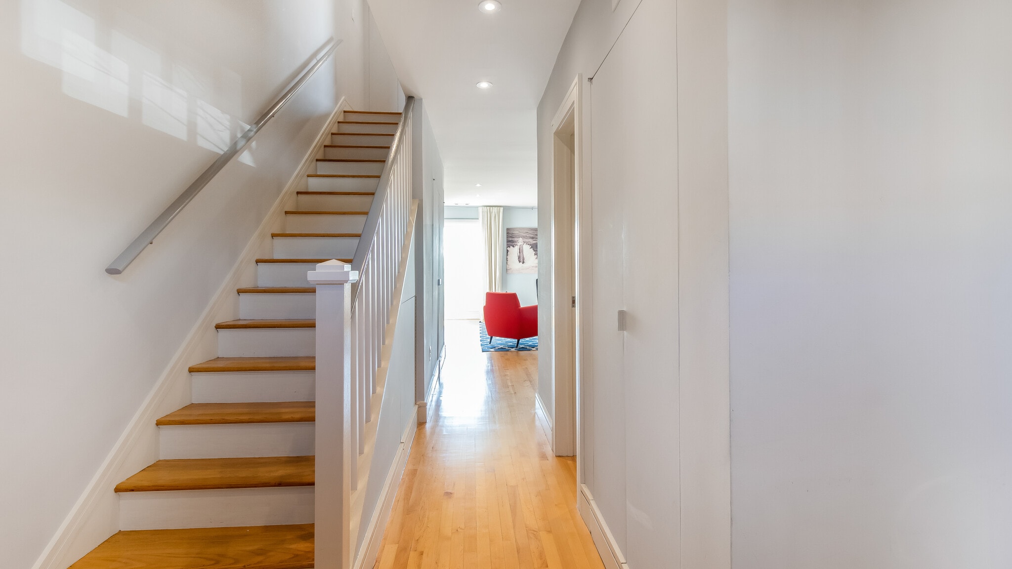 Stairs to 2nd floor - 1640 Beekman Pl NW