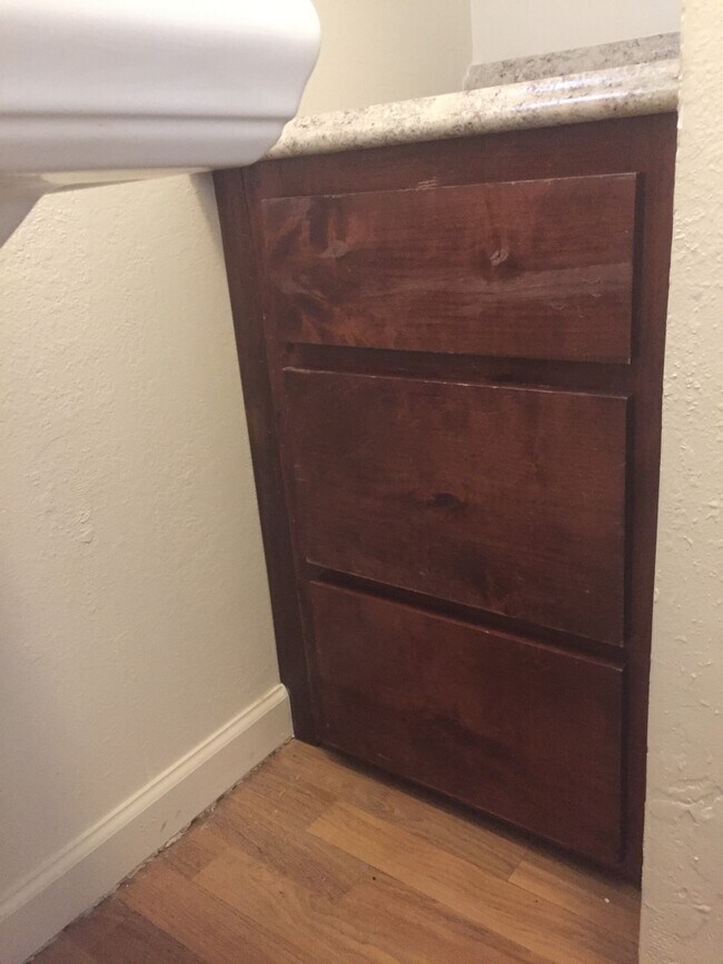 Hall Bath Cabinet - 4830 Virginia Ave