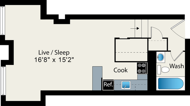 Floorplan - Reside on Wellington