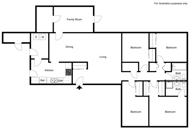 Wilson Acres Four Bedrooms - Hunter Army Airfield Homes