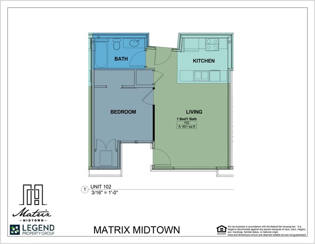 Floorplan - Matrix Midtown