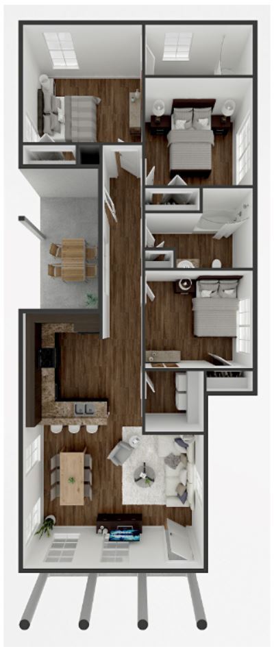 Floorplan - Bayou Oaks