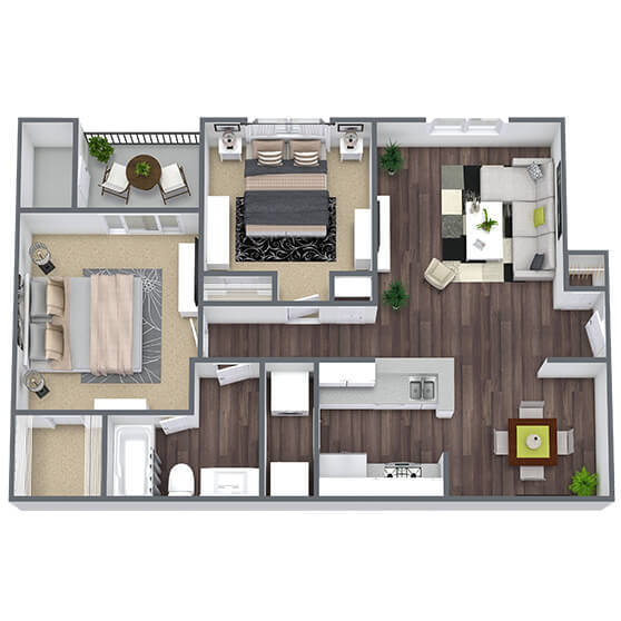 Floorplan - Commons at Haynes Farm