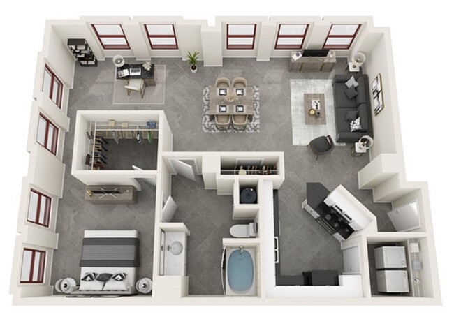 Floorplan - Tribune Lofts